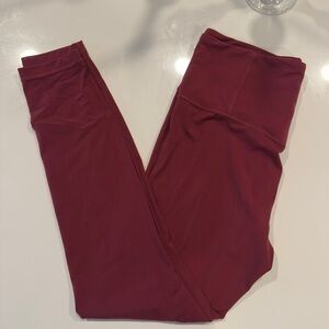 Athleta Ultra High-Rise Elation Legging in Redwood